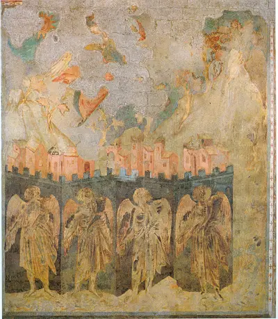 Vision of Angels at the Four Corners of the Earth Cimabue